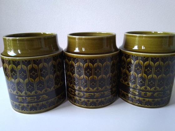 Image 1 of 3x Hornsea Heirloom storage jar