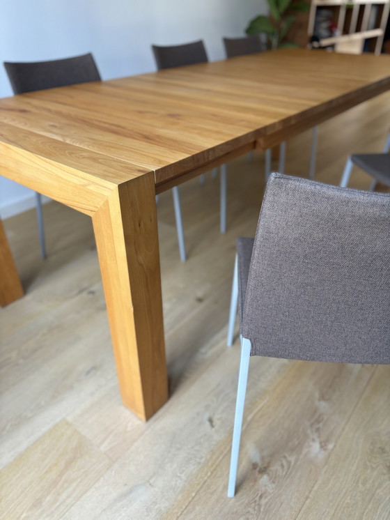 Image 1 of Moyard Dining Room Table Solid Beech