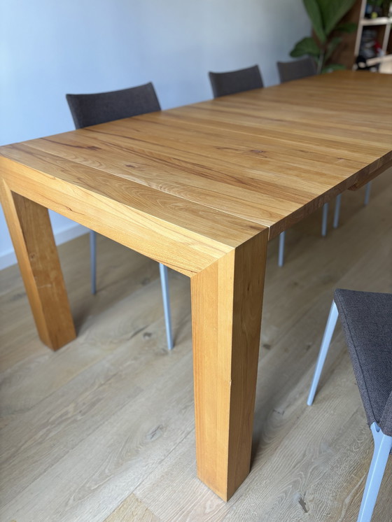 Image 1 of Moyard Dining Room Table Solid Beech