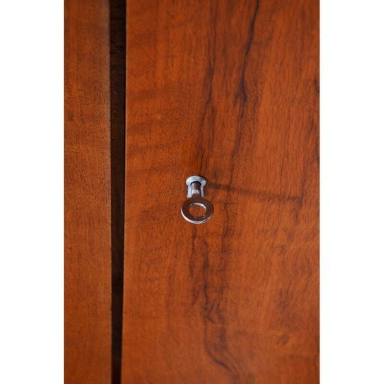 Image 1 of Libreria vintage in noce Art Déco, Repubblica Ceca, anni '50