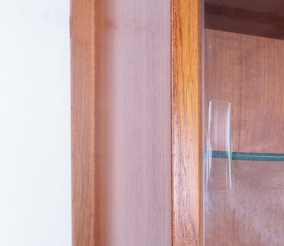 Image 1 of Poul Cadovius Teak Wall Cabinet With Magazine Shelf