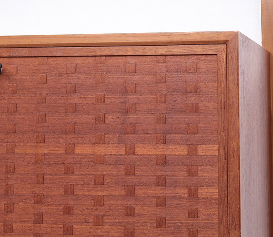 Image 1 of Poul Cadovius Teak Wall Cabinet With Magazine Shelf