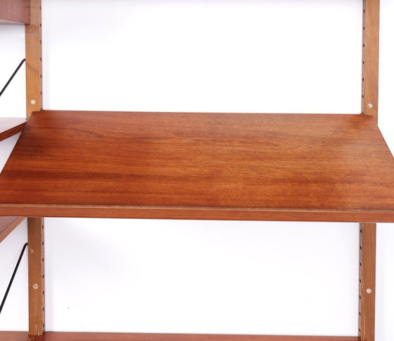 Image 1 of Poul Cadovius Teak Wall Cabinet With Magazine Shelf