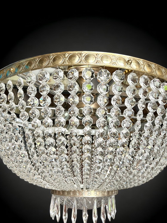 Image 1 of Mega Xxl Vintage Crystal Lamp