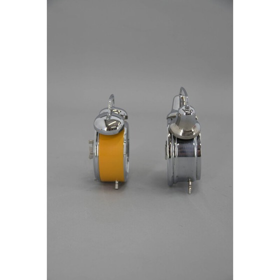 Image 1 of Pair of vintage alarm clocks by Prim, Czechoslovakia 1980