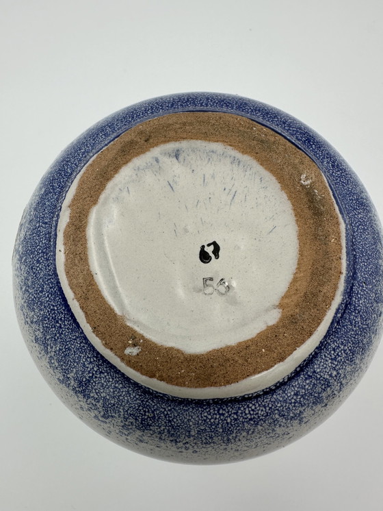 Image 1 of Strehla Keramik vase Fat Lava, GDR