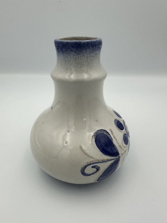 Image 1 of Strehla Keramik vase Fat Lava, GDR