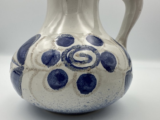 Image 1 of Strehla Keramik vase Fat Lava, GDR