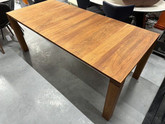 Image 1 of Leolux Vivre Dining Room Table Cherry wood l200