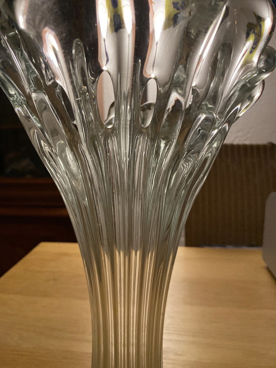 Image 1 of Art Deco Val St Lambert Crystal Vase