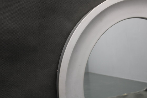 Image 1 of 1970S Italian Round Aluminium Mirror