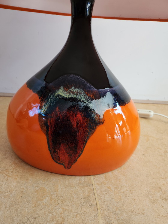 Image 1 of 1x Rosenthal studio line xl orange lamp