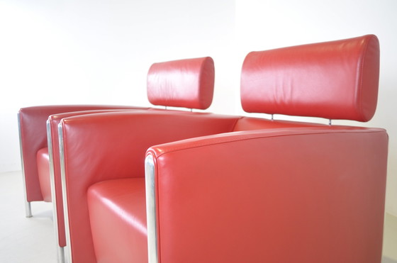 Image 1 of 2x Leolux Goncharov armchair