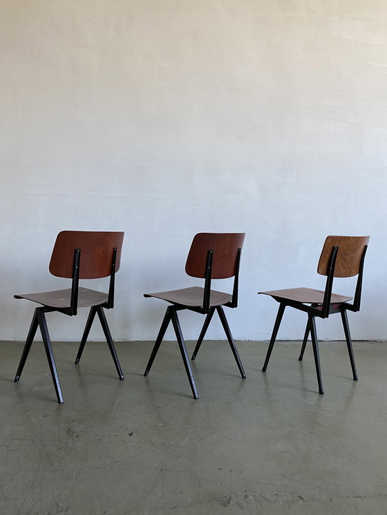 Image 1 of 3 Industrial Chairs, Netherlands, 1960s