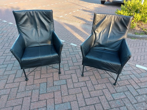 2x chaises Montis Chaplin