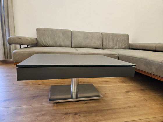 Image 1 of Ronald Schmitt coffee table Janus, height-adjustable