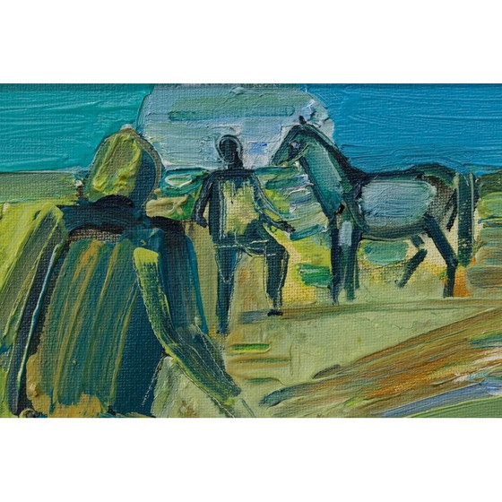 Image 1 of Vintage lithograph by Fredrik Rodhe, 1979