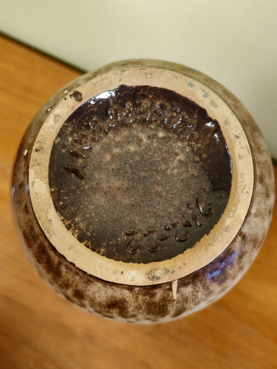 Image 1 of Vaso Scheurich vintage della Germania Ovest, marrone 