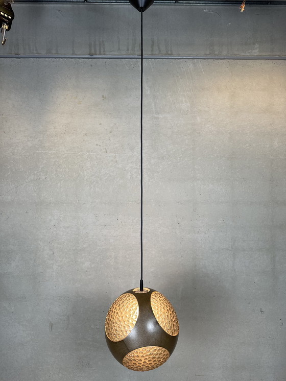 Image 1 of Space Age Massive 'Bug Eye' Pendant Lamp