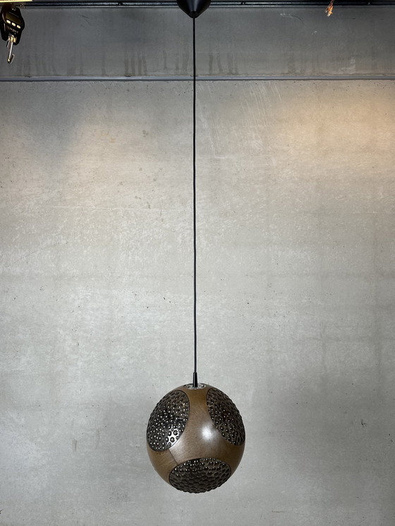 Image 1 of Space Age Massive 'Bug Eye' Pendant Lamp