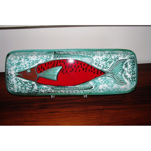 Vintage French ceramic dish - 1960