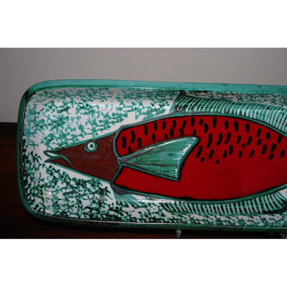 Image 1 of Piatto in ceramica francese d'epoca - 1960