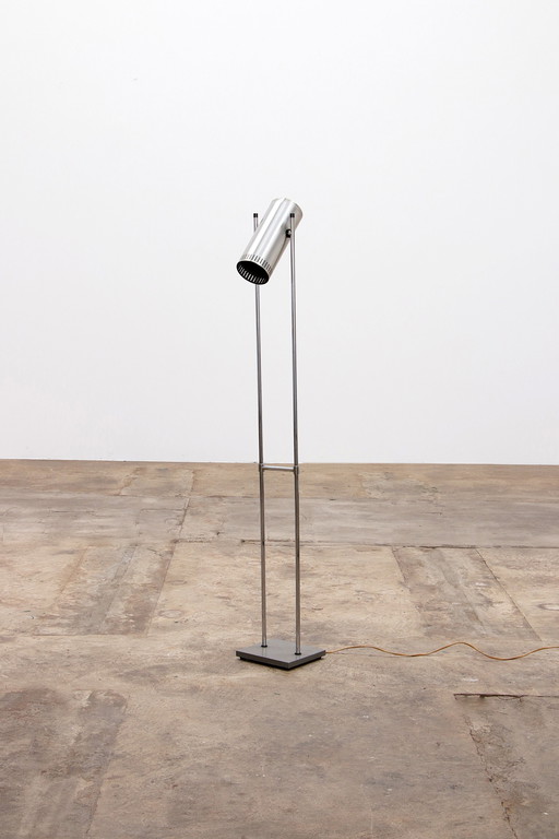 Jo Hammerborg Floor Lamp Trombone by Jo Hammerborg for Fog & Morup, Denmark 1960s