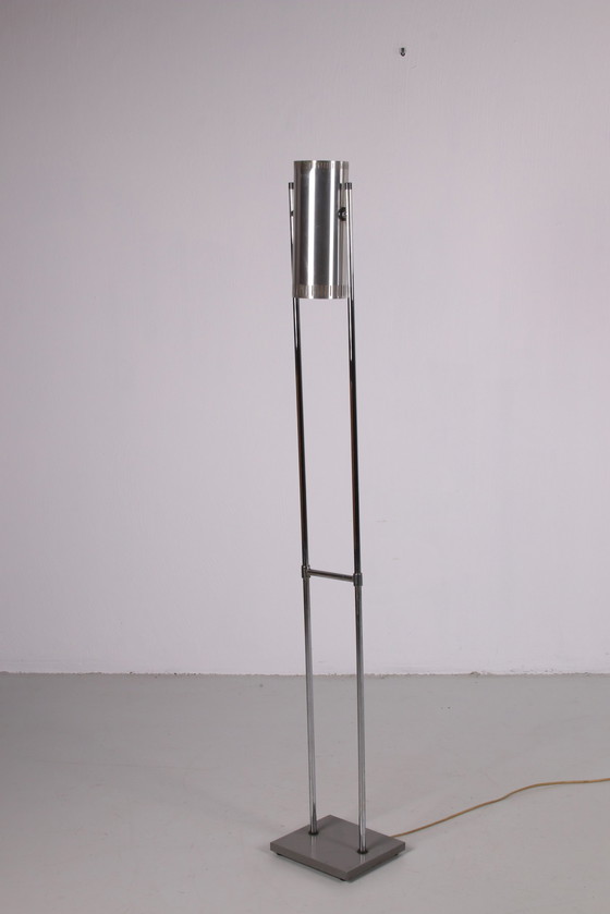 Image 1 of Jo Hammerborg Floor Lamp Trombone by Jo Hammerborg for Fog & Morup, Denmark 1960s