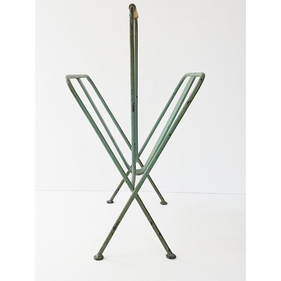 Image 1 of Vintage magazine rack by Jacques Adnet