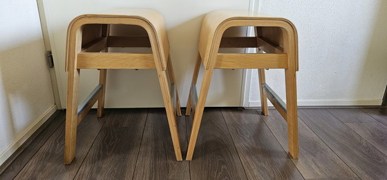 Image 1 of 3x IKEA Ehlén Johansen Stools