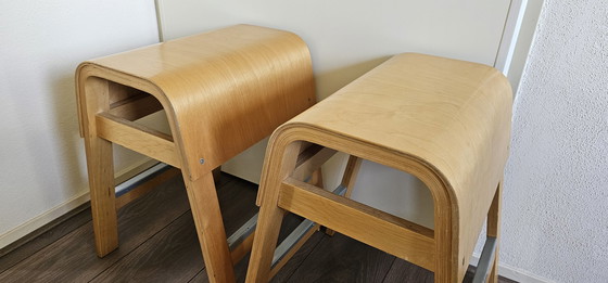 Image 1 of 3x IKEA Ehlén Johansen Stools