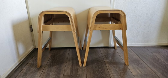 Image 1 of 3x IKEA Ehlén Johansen Stools