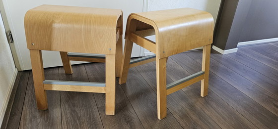 Image 1 of 3x IKEA Ehlén Johansen Stools