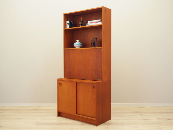 Image 1 of Teak Bookcase, Danish Design, 1970S, Production: Denmark