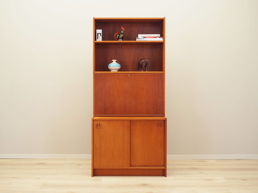 Teak Bookcase, Danish Design, 1970S, Production: Denmark