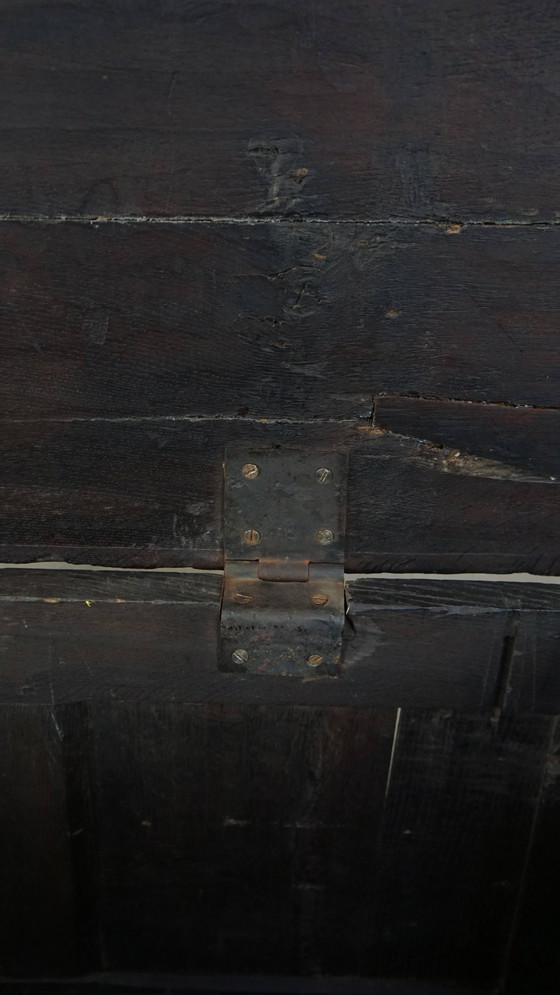 Image 1 of Oak Blanket Box