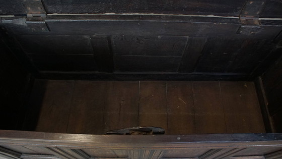 Image 1 of Oak Blanket Box