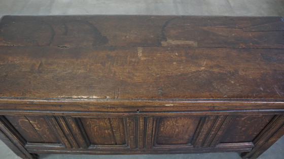 Image 1 of Oak Blanket Box