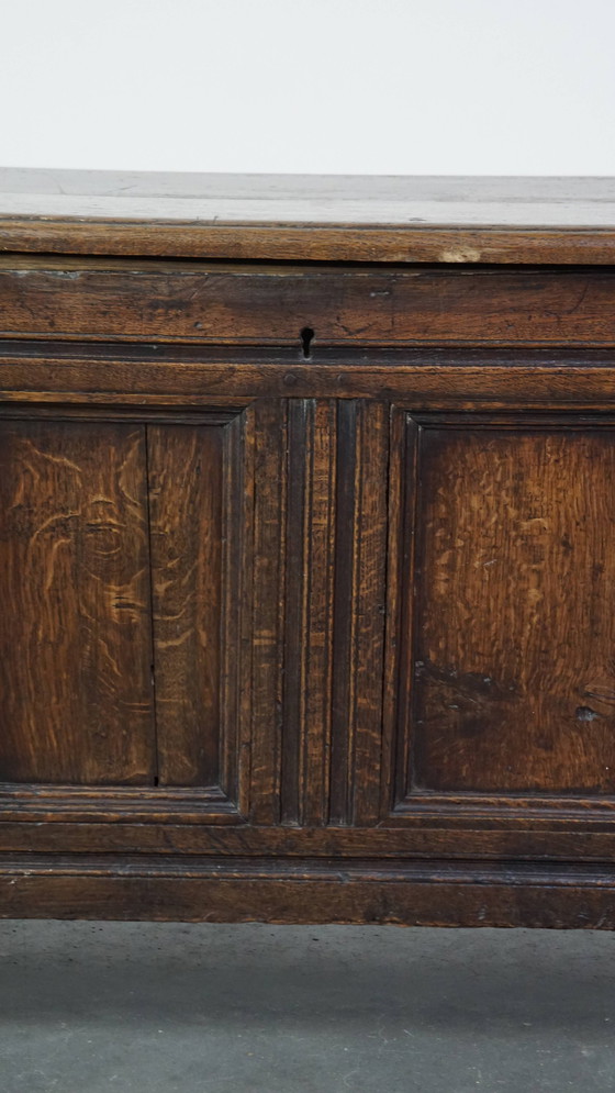 Image 1 of Oak Blanket Box