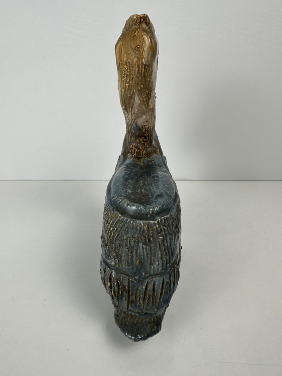 Image 1 of Ceramic Statue - Pelican - Signed