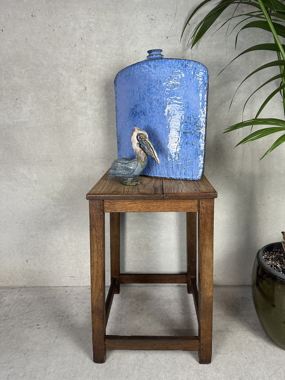 Image 1 of Ceramic Statue - Pelican - Signed