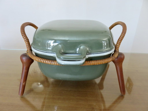 Casserole Anker-Line By Jens Quistgaard For De Forenede Jernstoberier, 1960