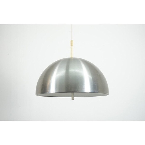 Image 1 of Lampada a sospensione Vintage Dome in alluminio e plastica Abs per Staff, Germania