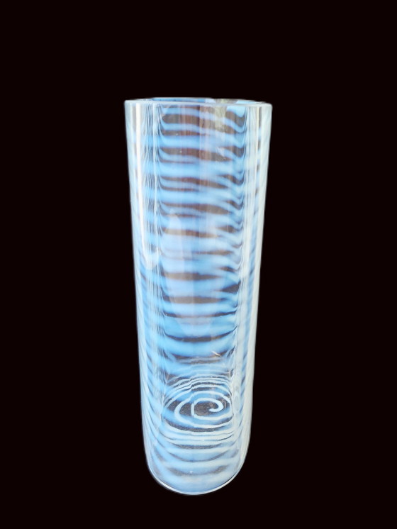 Image 1 of Kosta Boda - Large Size Zebra Vase By Bertil Vallien