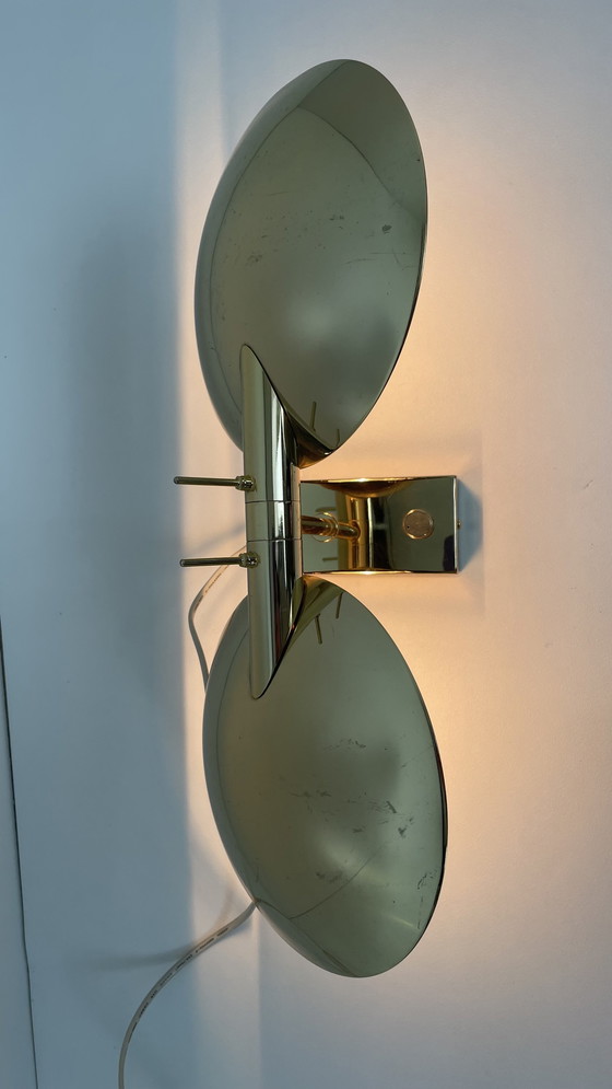 Image 1 of Estiluz brass wall lamp