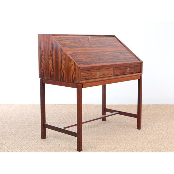 Image 1 of Scandinavian vintage desk in Rio rosewood, 1960