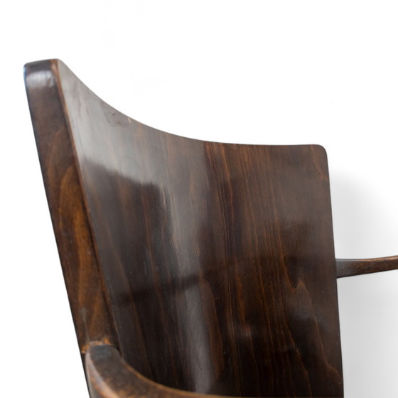 Image 1 of Poltrona curvata vintage Thonet 626/F