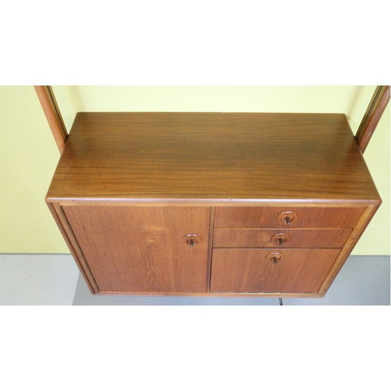 Image 1 of Vintage wooden wall unit by William Watting for Fristho, Netherlands 1960