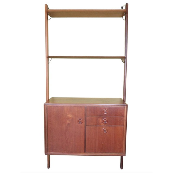 Image 1 of Vintage wooden wall unit by William Watting for Fristho, Netherlands 1960