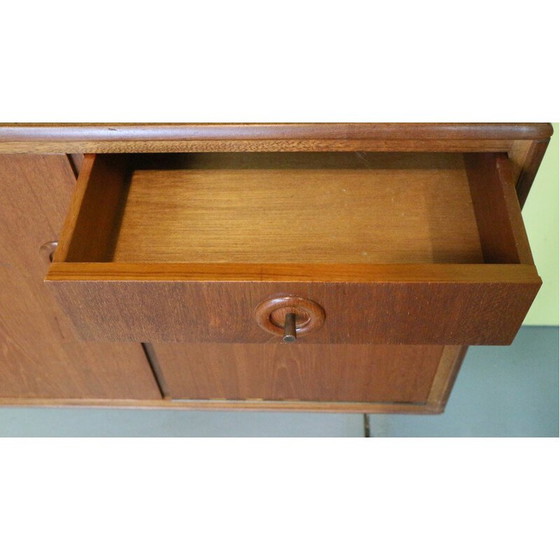 Image 1 of Vintage wooden wall unit by William Watting for Fristho, Netherlands 1960